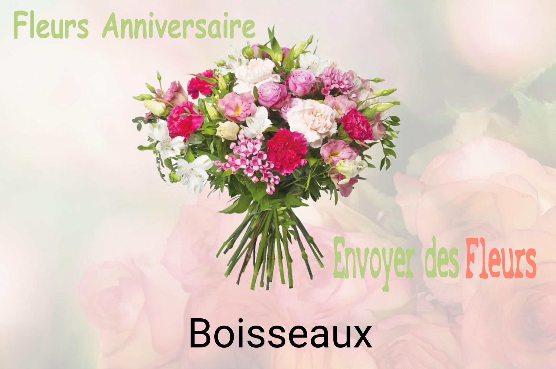Bouquet de fleurs d’anniversaire livré à Boisseaux