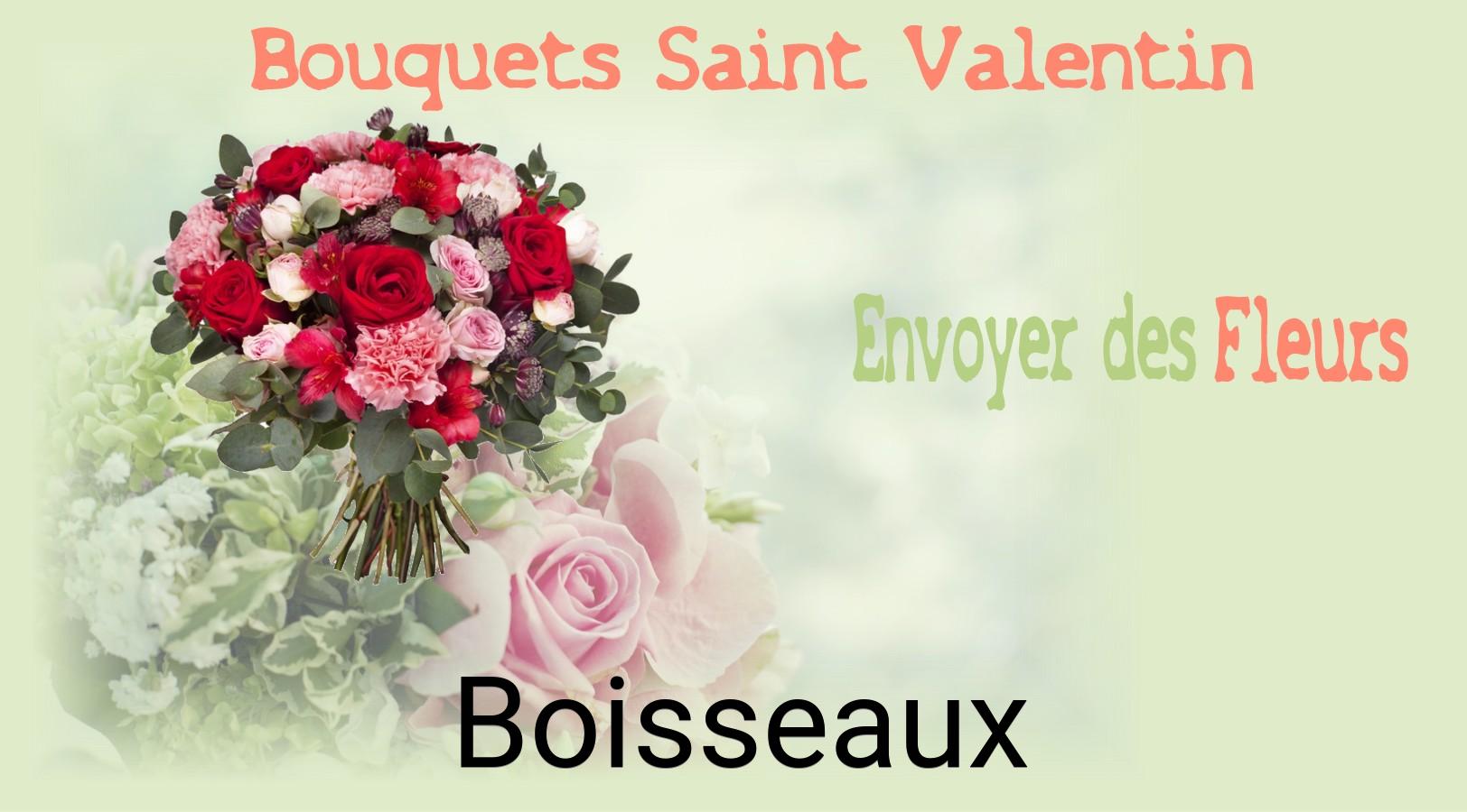 Roses de Saint-Valentin livrées à Boisseaux